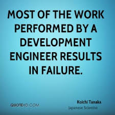 Koichi Tanaka Quotes | QuoteHD via Relatably.com