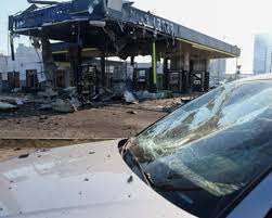Russia targets Kyiv petrol stations for first time with jet-powered drones