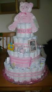 Image result for how to make diaper cake step by step with pictures