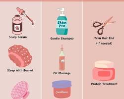 Image of Hair care routine