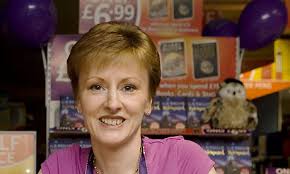 Kate Swann was chief executive at WH Smith for 10 years and was credited with turning the business around. Photograph: Michael Dunlea/Rex Features - Kate-Swann-008