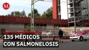Gastroenteritis por salmonelosis hospitaliza a 135 médicos