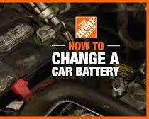 Hình ảnh về Car battery replacement at home