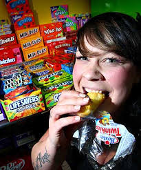 SUGAR HIGH: Taranaki woman Fleur Tribe has been spending up large after discovering Twinkies have arrived in New Plymouth. - 7613930