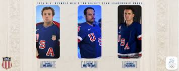 Auston Matthews Named Captain of 2026 U.S. Olympic Men’s Ice Hockey Team