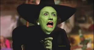 Image result for Hillary as a witch meme