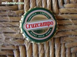 Resultado de imagen de chapas de cruzcampo
