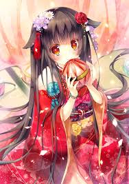Kết quả hình ảnh cho anime girl kimono