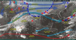 Prevén un domingo con lluvias aisladas en Sinaloa
