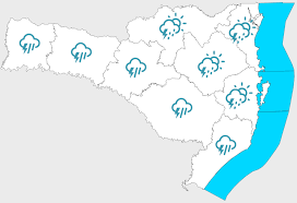 Previsão para os próximos 5 dias (18/01)