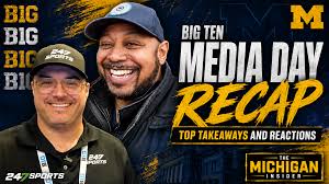 TMI - Big Ten Media Day Recap - Josh and Sam expect team effort in the run game including Bryce Underwood