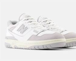 image of giày new balance 550 'white grey' bb550nea