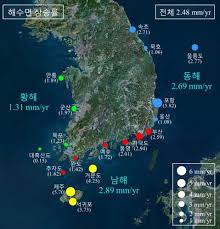 Image result for sea level rise in south korea pictures