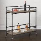 Images for industrial style bar cart california