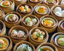 Image of Chinese dim sum in New York City