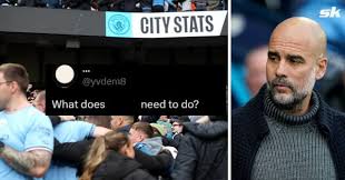 "I'm just sick of Pep now", "We are losing" - Manchester City fans react as star left out of XI for PL clash against Fulham