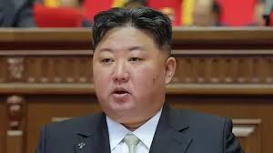 Kim Jong Un speaking
