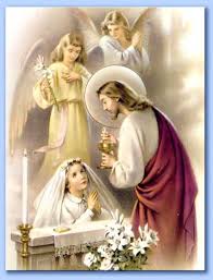 Risultati immagini per prima comunione da piccoli