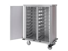 Totally Quiet Compact Meal Delivery Cart - Double Doors - 1 ...