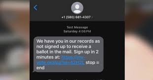 How to tell if a political text message is a scam