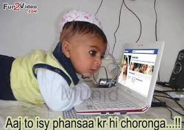 Funny baby pictures for facebook in hindi via Relatably.com