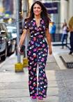 Flowery jumpsuit