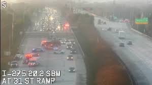 Multi-vehicle crash in St. Pete causing major delays on I-275 northbound