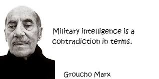 Famous Military Intelligence Quotes. QuotesGram via Relatably.com