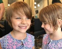 Bebek ppang moda saç kesimi  Baby bangs ppang moda haircut resmi