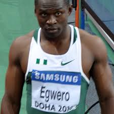 Doha World Indoor 2010 60m semi-finalist, Ogho-Oghene Egwero&#39;s 10.32 secs 100m win, Chinazor Amadi 6.37 metres Long Jump and Margaret Etim of Ondo -State ... - egwero_0