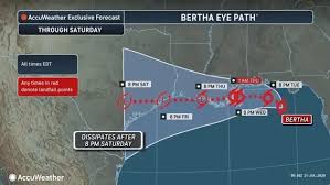 La tormenta tropical Bertha gana fuerza; alertan por lluvias e inundaciones en la costa del Golfo