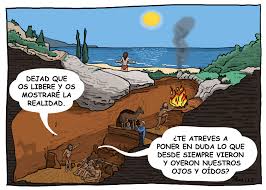 Resultado de imagen de la cueva de platón