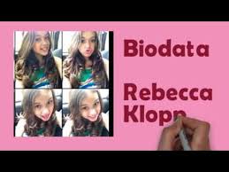 Hasil gambar untuk Rebecca Klopper