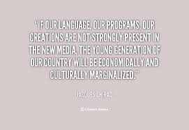 If our language, our programs, our creations are not strongly ... via Relatably.com