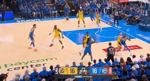 Shai Gilgeous-Alexander during Game 1