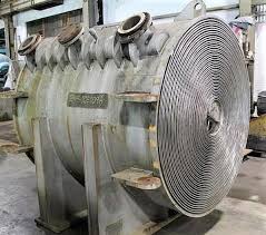 Spiral heat exchanger, Alfa-Laval #1-H, 70 psi @ -20 to 300 ...