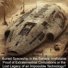 Greatest - Buried Spaceship in the Sahara: Irrefutable Proof of Extraterrestrial Civilizations or the Lost Legacy of an Impossible Technology? 👉Details: https://amazingtoday43.com/in-an-unprecedented-revelation-a-team-of-archaeologists-and-scientists ...