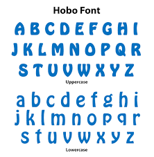 Bildergebnis für hobo font