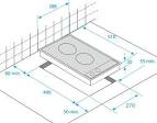 Cocina Gas Vitrocermica o Placa Induccin Tctil