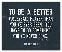 Inspirational Volleyball Quotes on Pinterest | Volleyball Quotes ... via Relatably.com