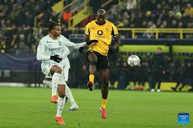 UEFA Champions League football match: Borussia Dortmund vs. Inter Milan