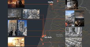 Mapping Iran’s most significant strikes on Israel