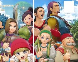 Dragon Quest XI charactersの画像