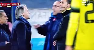 Risultati immagini per sarri mancini lite