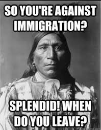 We are all immigrants | Lol quotes | Pinterest | Crazy Funny ... via Relatably.com