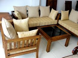 Image result for WOODEN SOFA SET
