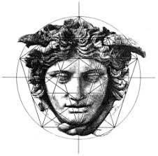 <b>Golden mean</b> proportions in an ancient mask of Hermes - 98-spinadel