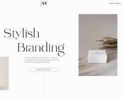 Imagen de Minimalist and elegant website design