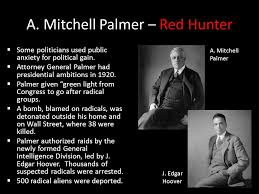 Image result for attorney general palmer