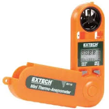 Extech 45118 Mini Thermo-Anemometer - Waterproof Air Flow Gauge